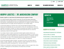 Tablet Screenshot of murphylogistics.com